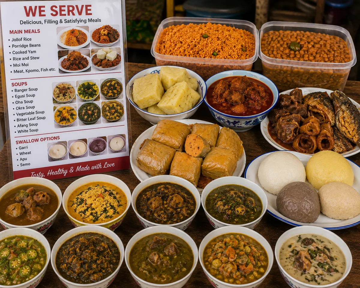Mandy's signature food or storefront
