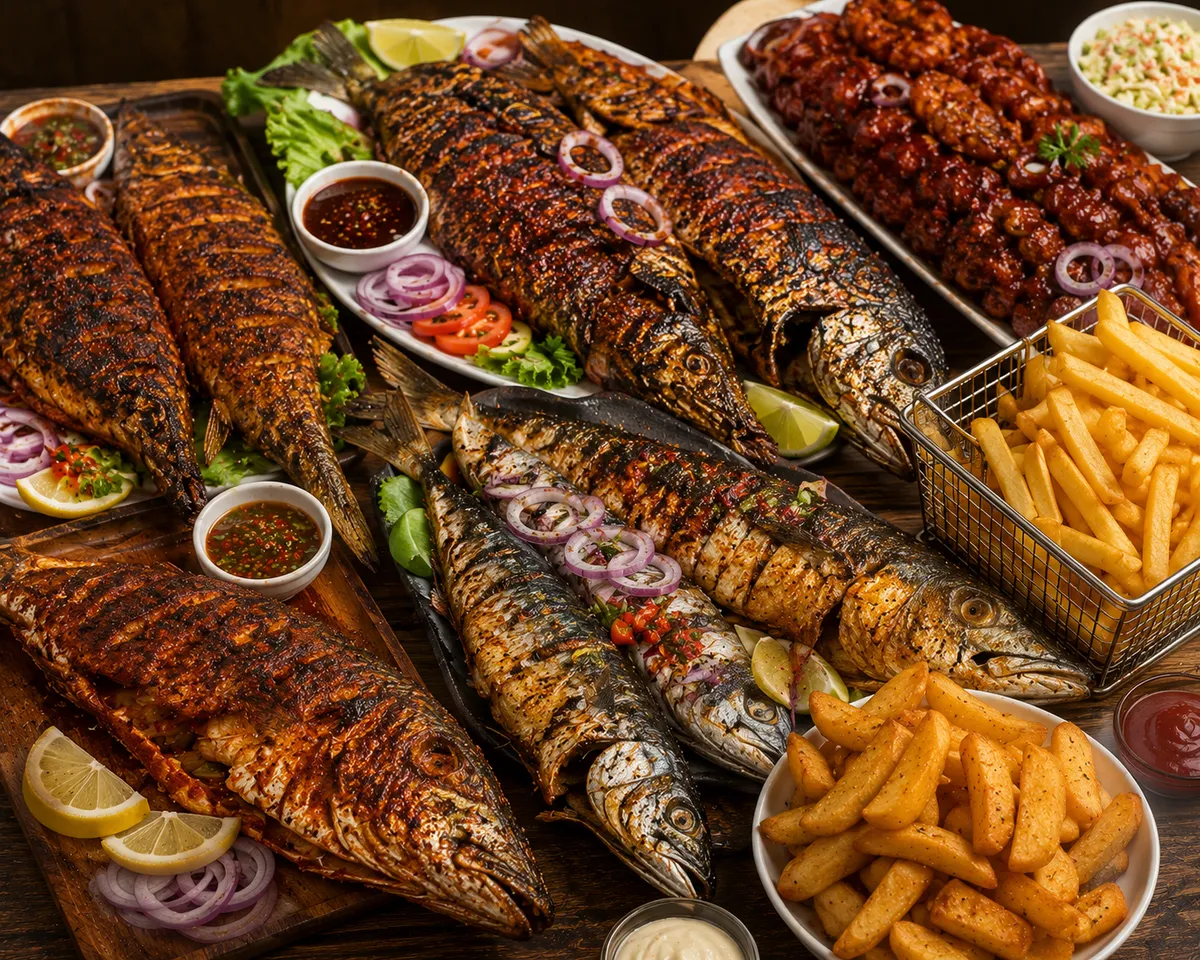 Ogoja Fish food or storefront