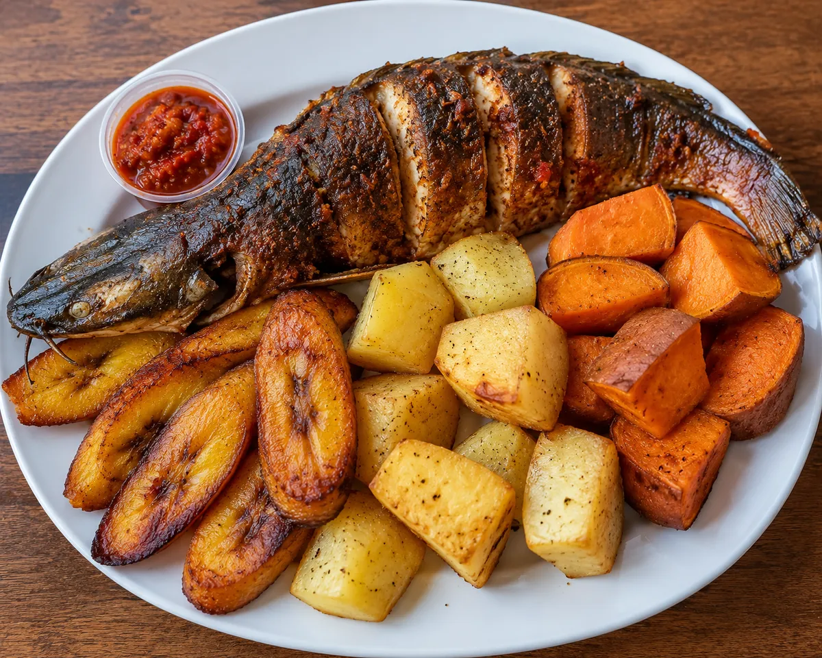Theresa fish food or storefront